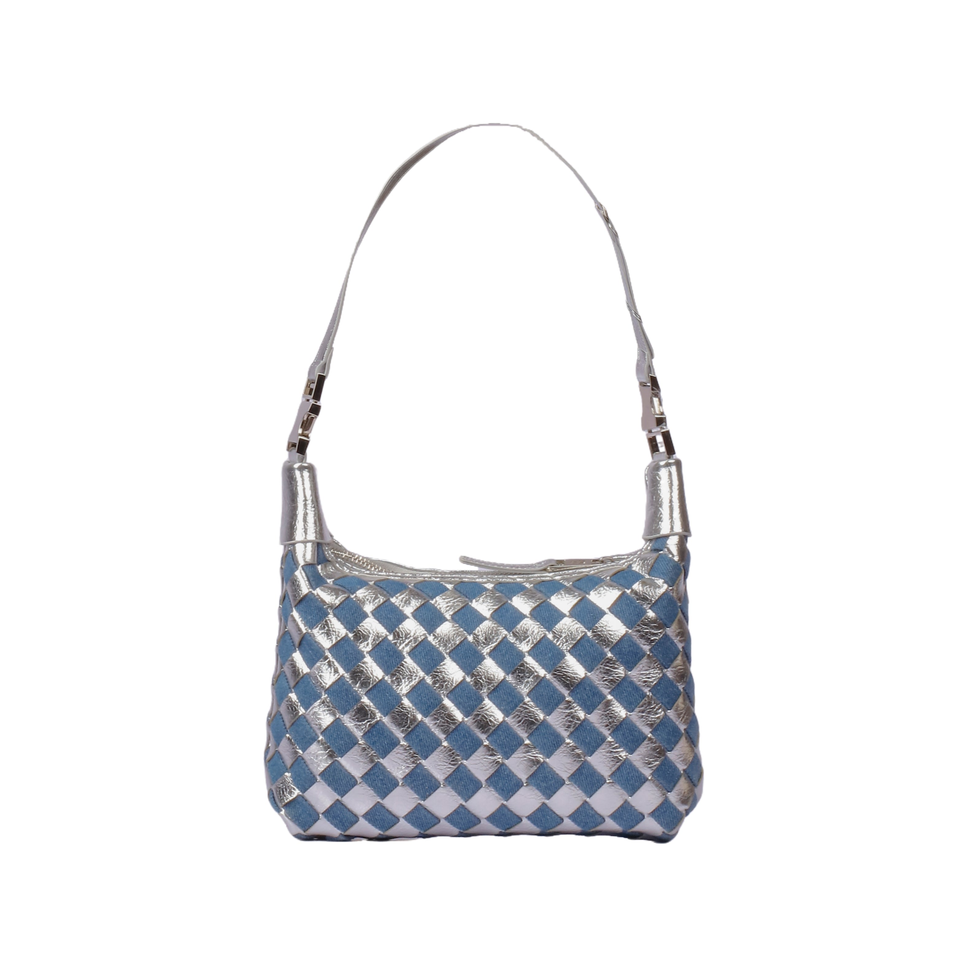 shoulder bag - Blue/Silver