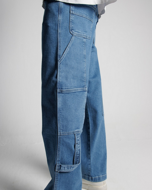 Medium Blue Carpenter Jeans