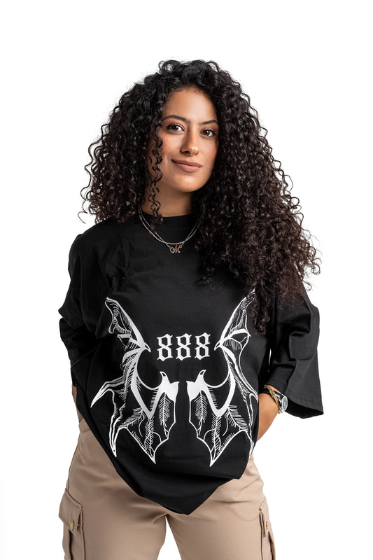T-shirt 888 BLACK