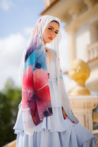 Whimsical Waves Hijab