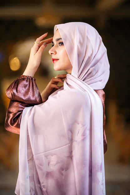 Beige Hazel Wood Hijab