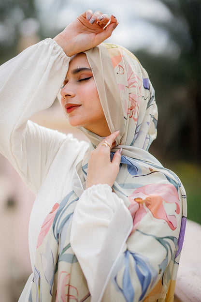 Lavender Plant Hijab