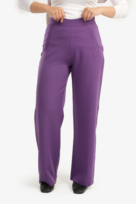 Pants with Side Zipper