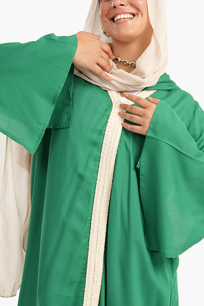 Dress with Flared Sleeves