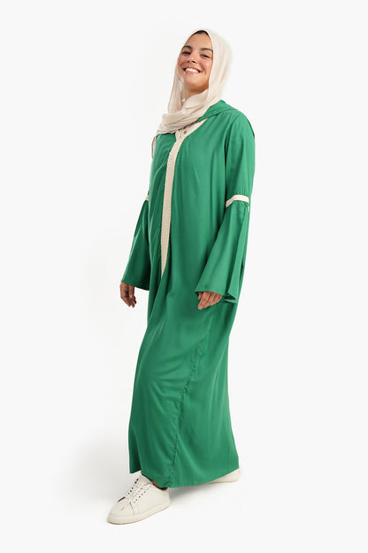 Dress with Flared Sleeves