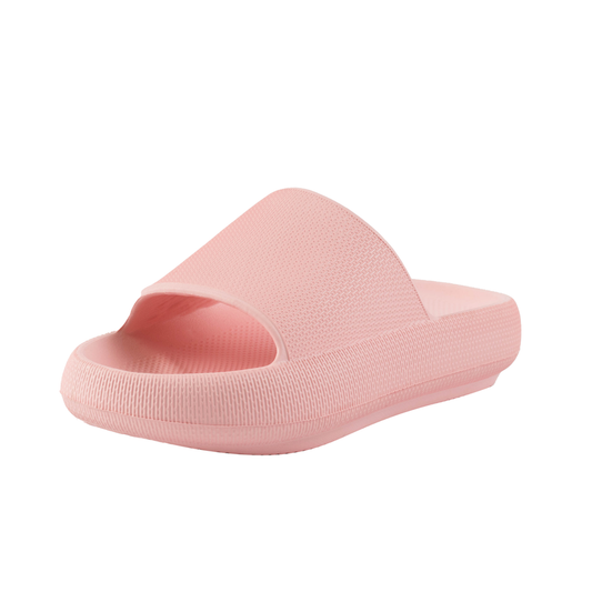 EVA PVC Solid Slide Slippers – Pink