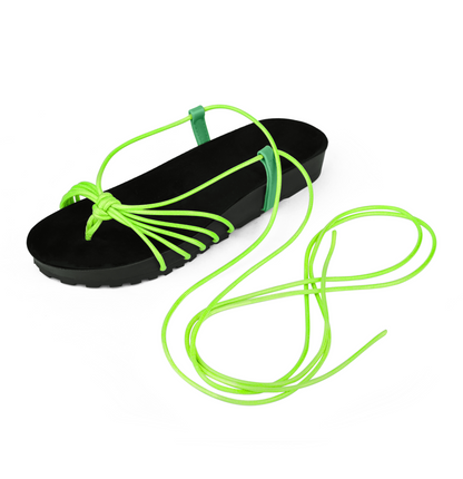 Chanclas Neon Flats