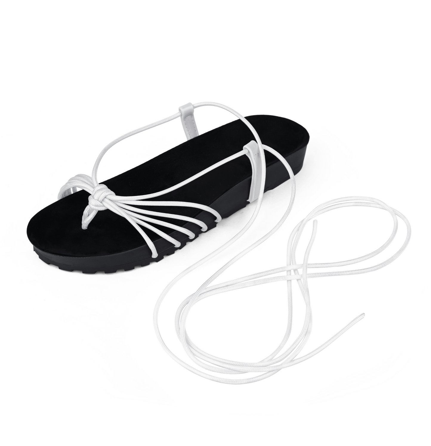 Chanclas White Flats