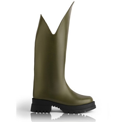 Solida Olive Boots