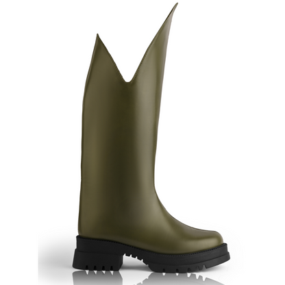 Solida Olive Boots