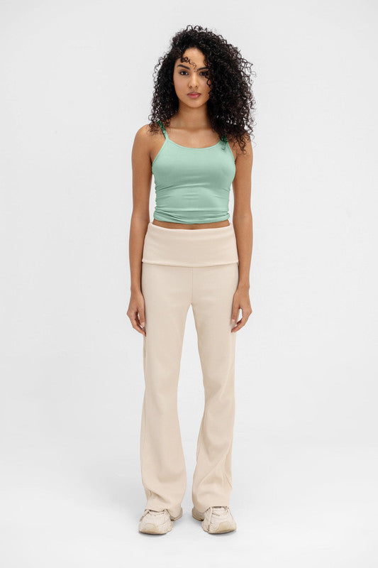 Plain Spaghetti Strap Top – Mint Green