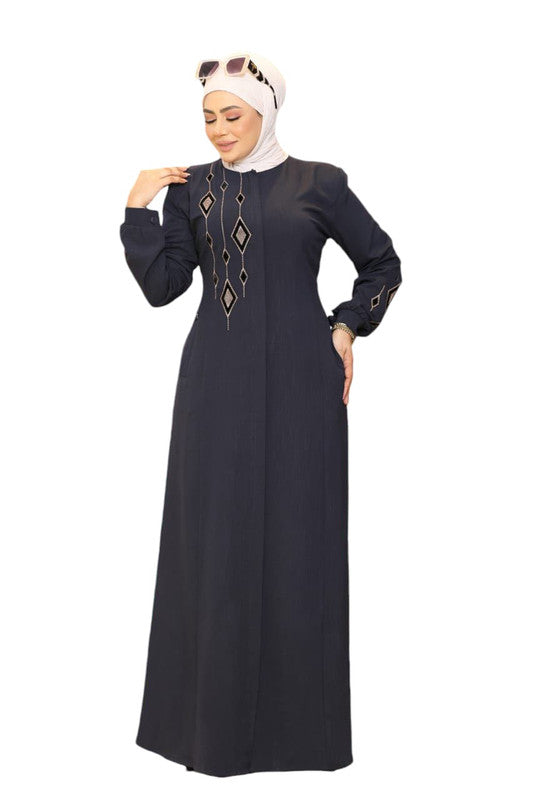 Casual Abaya Lady