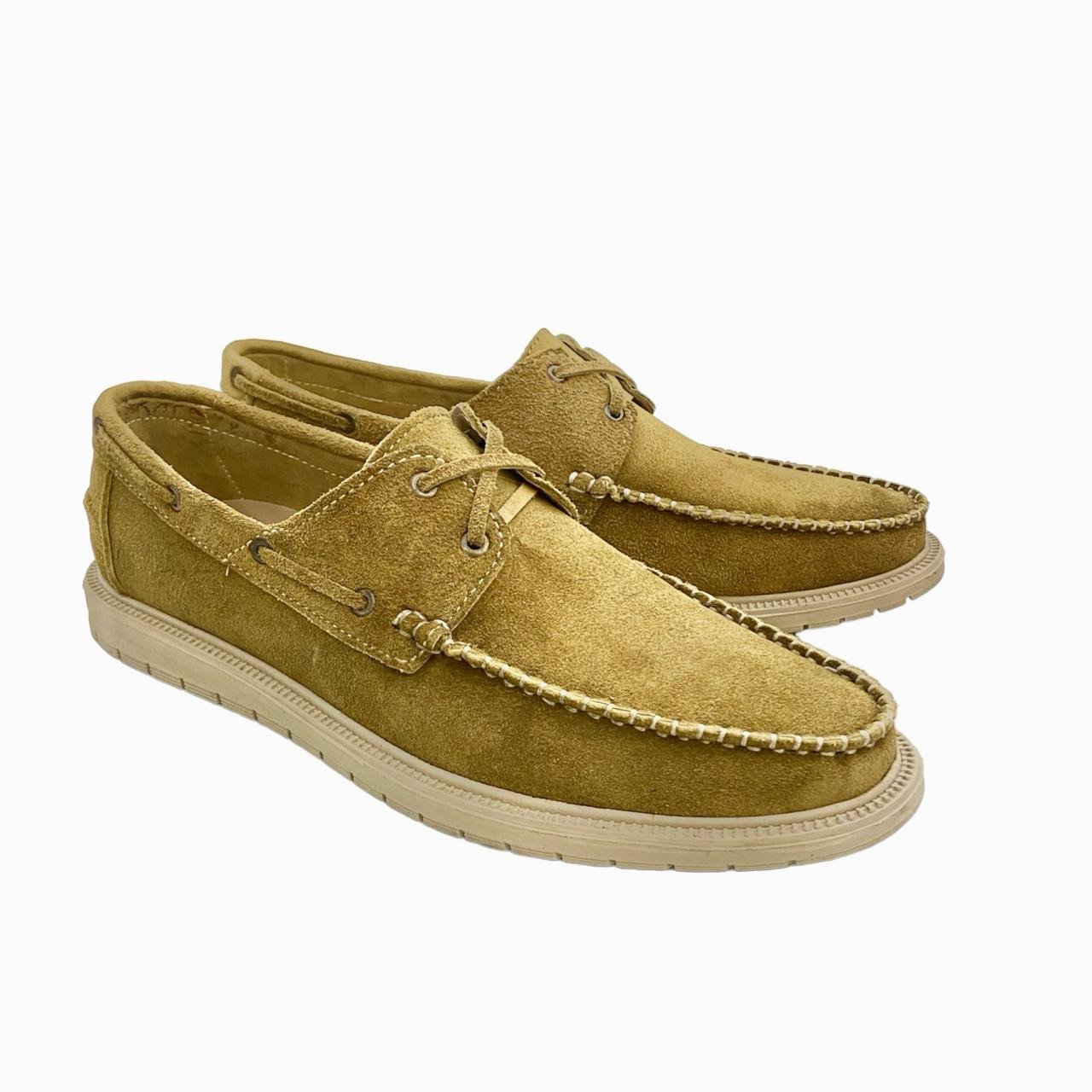 Leather Suede Casual Shoes Sspagu