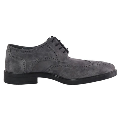 Oxford Genuine Leather Lace Up Shoes