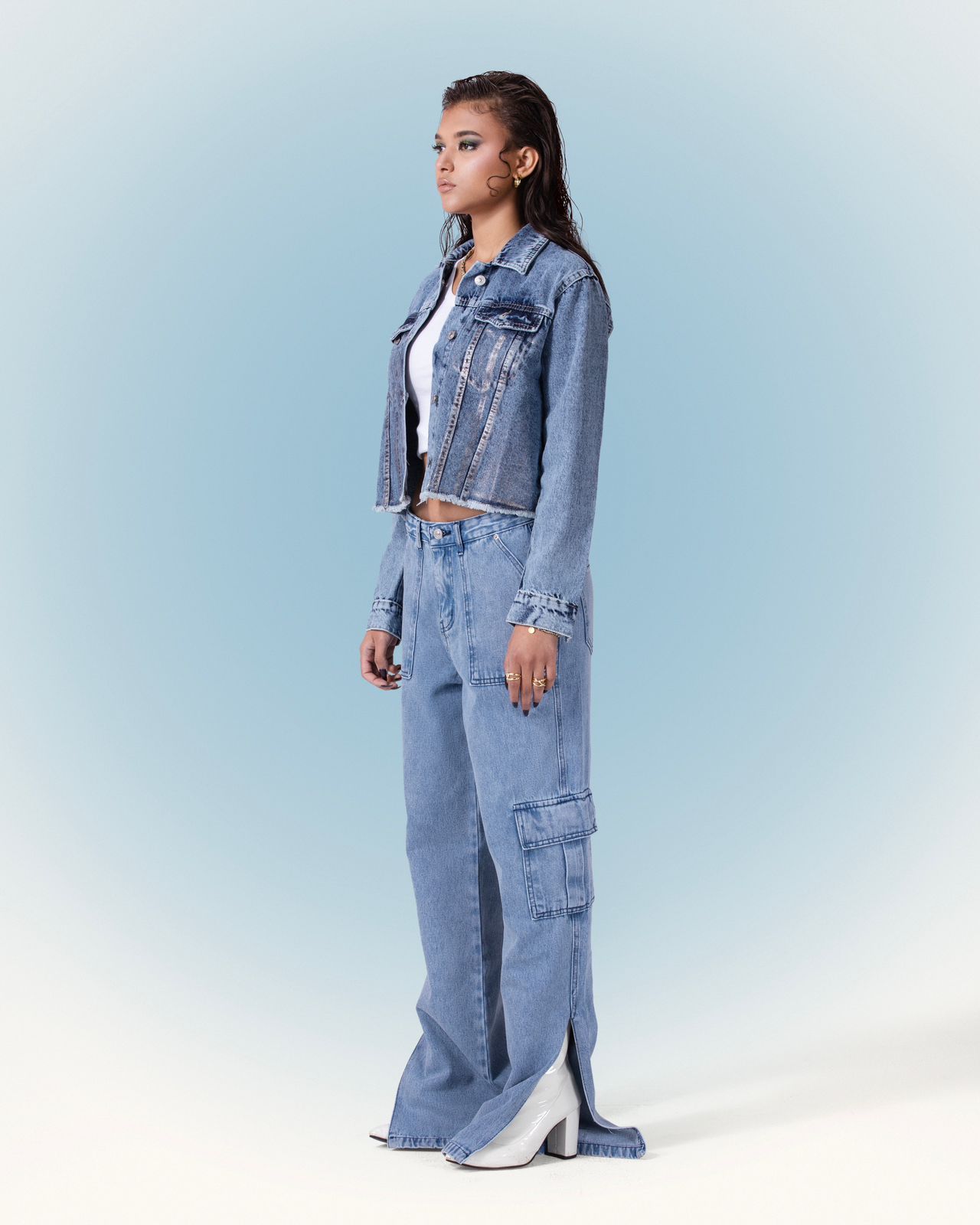 Cargo Light_Blue Jeanz