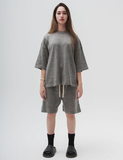 303 Knit Shorts Grey