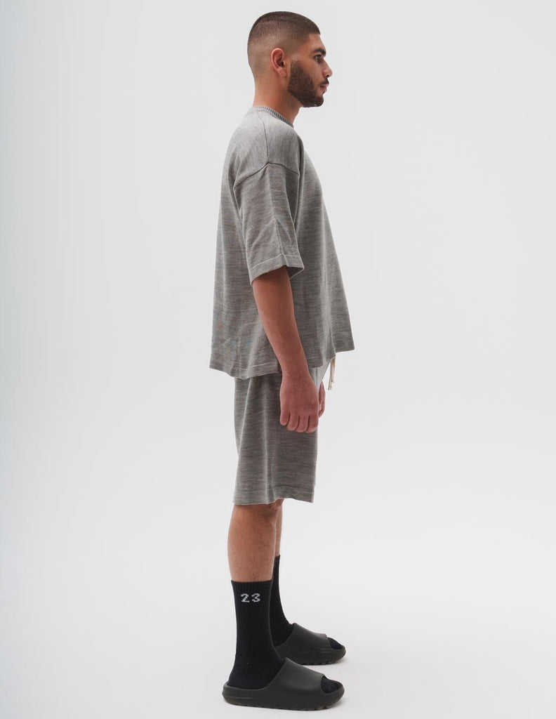 303 Knit Shorts Grey