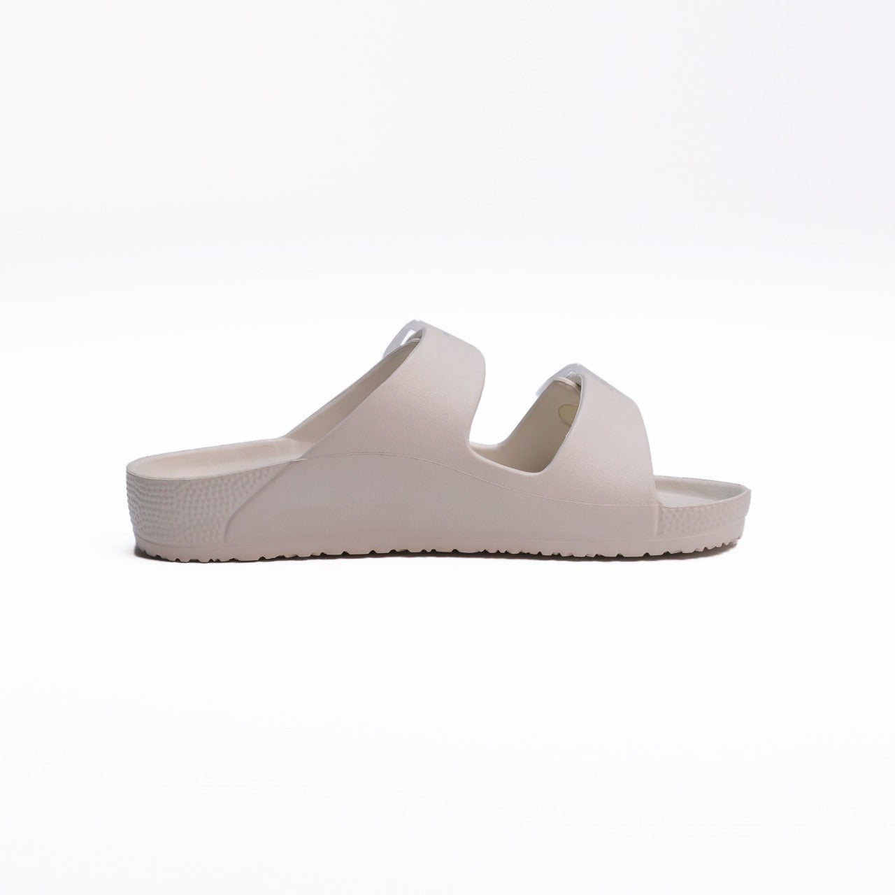 EVA Double Buckle Men Slippers - Grey