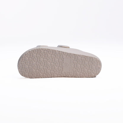 EVA Double Buckle Men Slippers - Grey