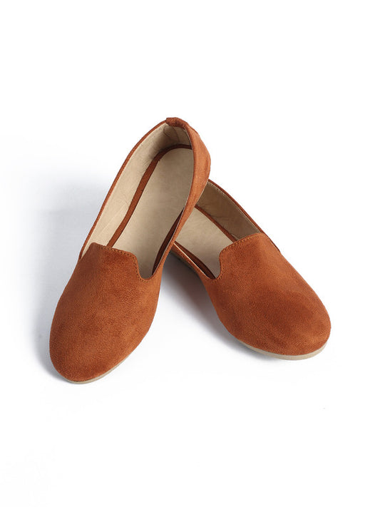 Ballerina Flat Comfortable Round Sedue Blain Flatt Crep