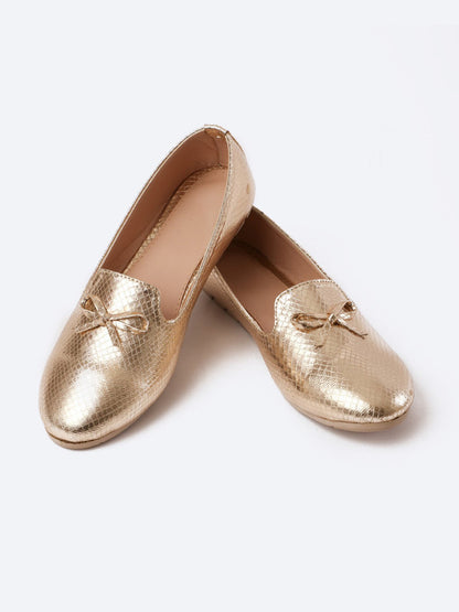 Leather Ballerina Shoes Crepe Heel With Fionca