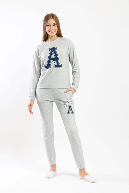 "A Team" Printed Pyjama Set - Carina - ÙƒØ§Ø±ÙŠÙ†Ø§