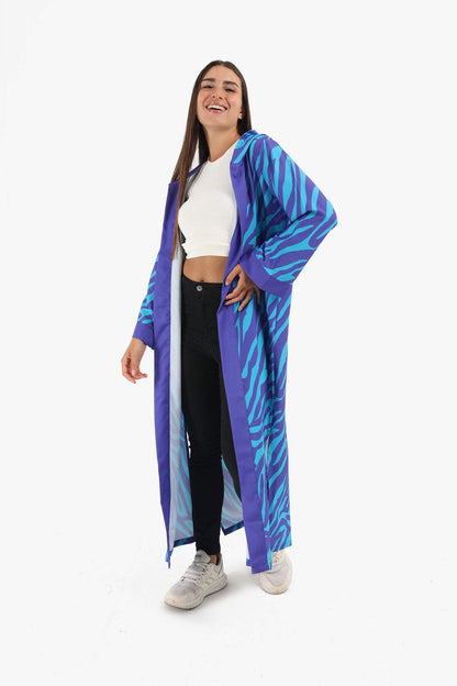 All Over Print Hooded Kimono - Carina - ÙƒØ§Ø±ÙŠÙ†Ø§