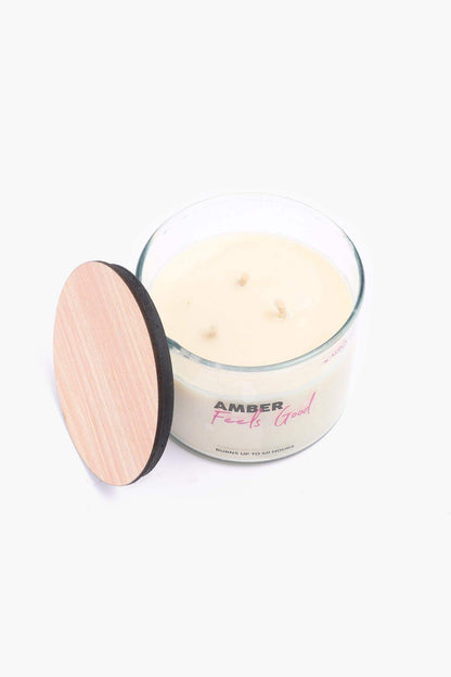 Amber Candle - 400ml - Carina - ÙƒØ§Ø±ÙŠÙ†Ø§