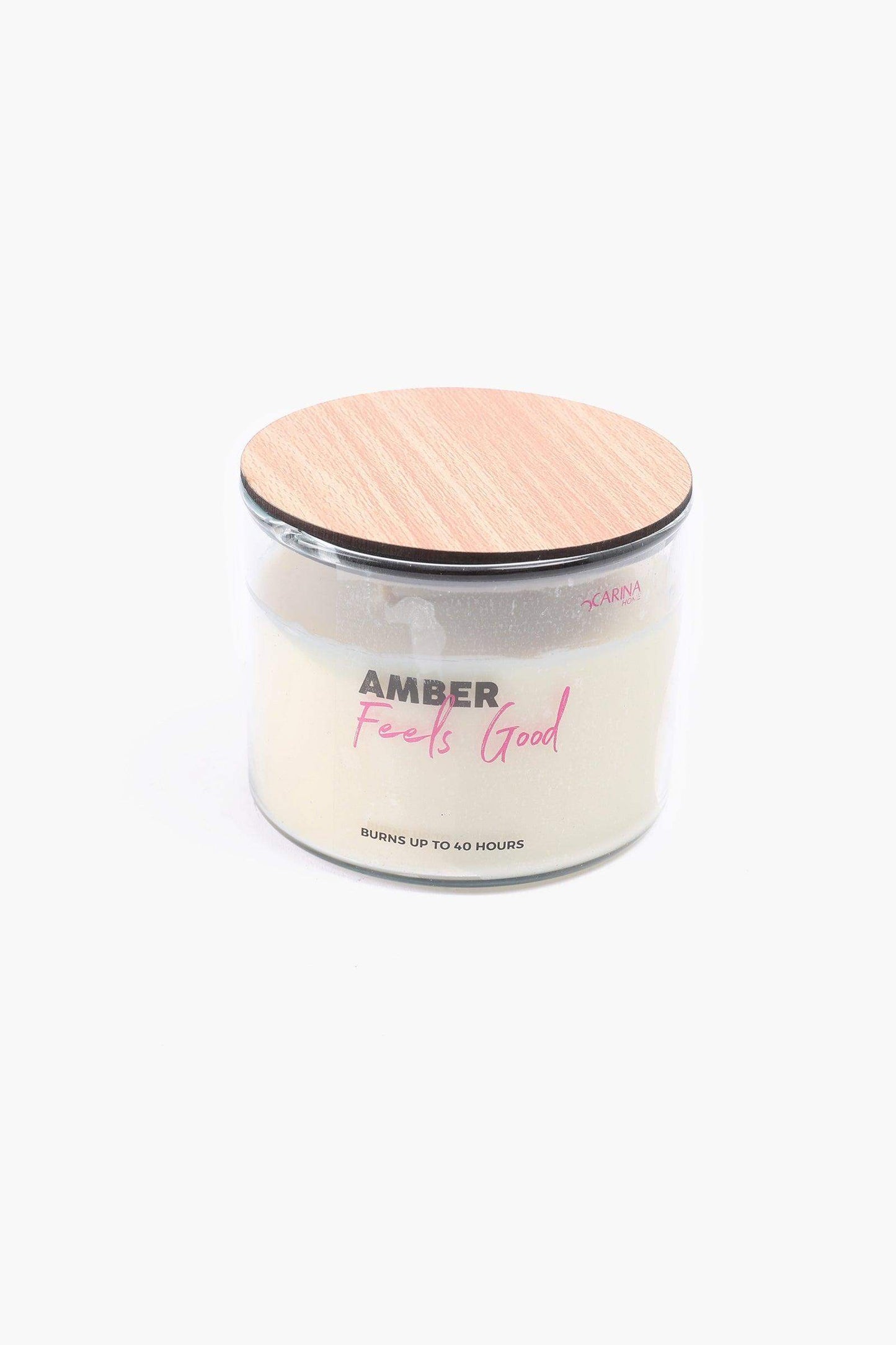 Amber Candle - 400ml - Carina - ÙƒØ§Ø±ÙŠÙ†Ø§