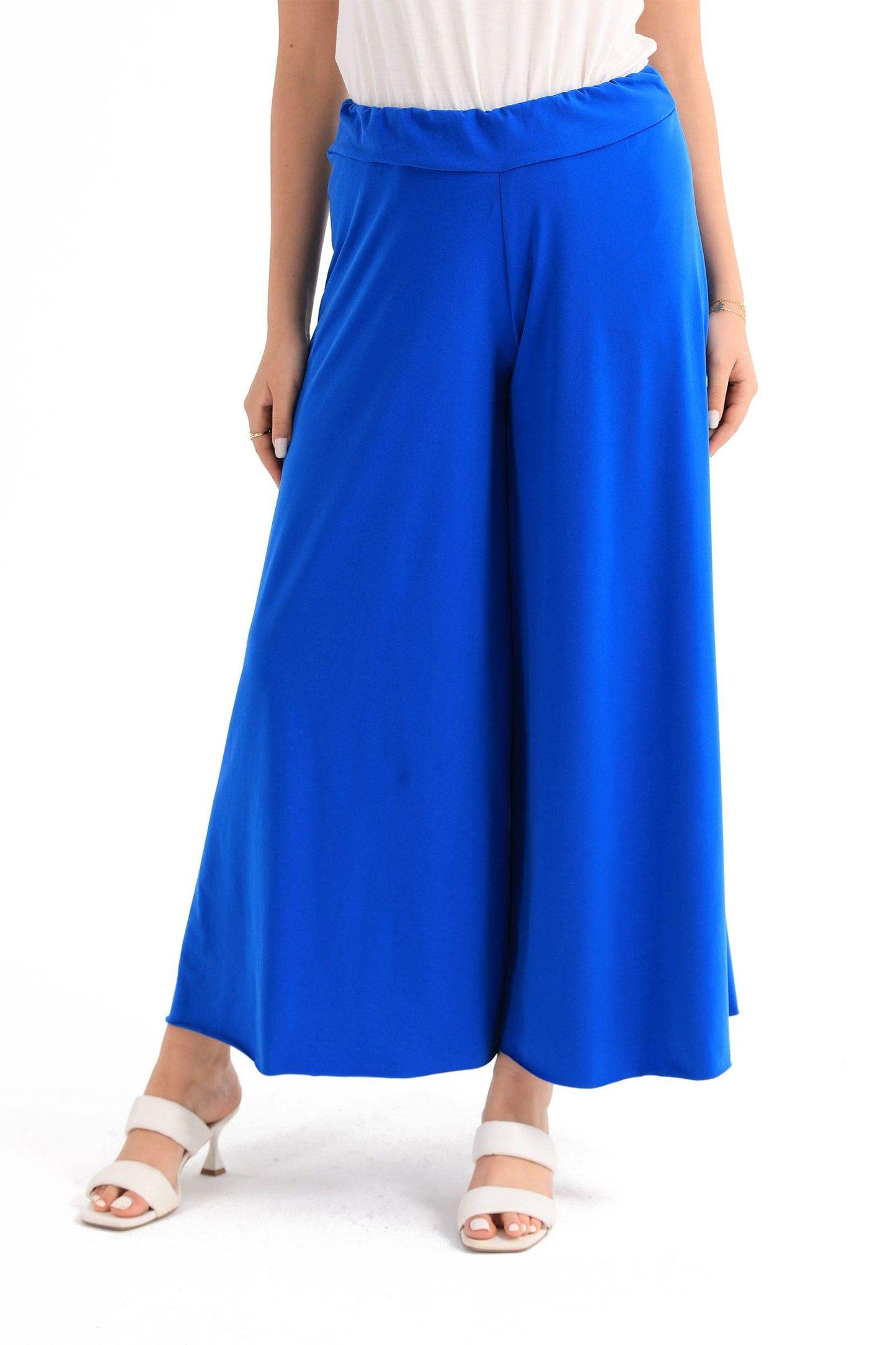 Ankle Length Wide Leg Pants - Carina - ÙƒØ§Ø±ÙŠÙ†Ø§