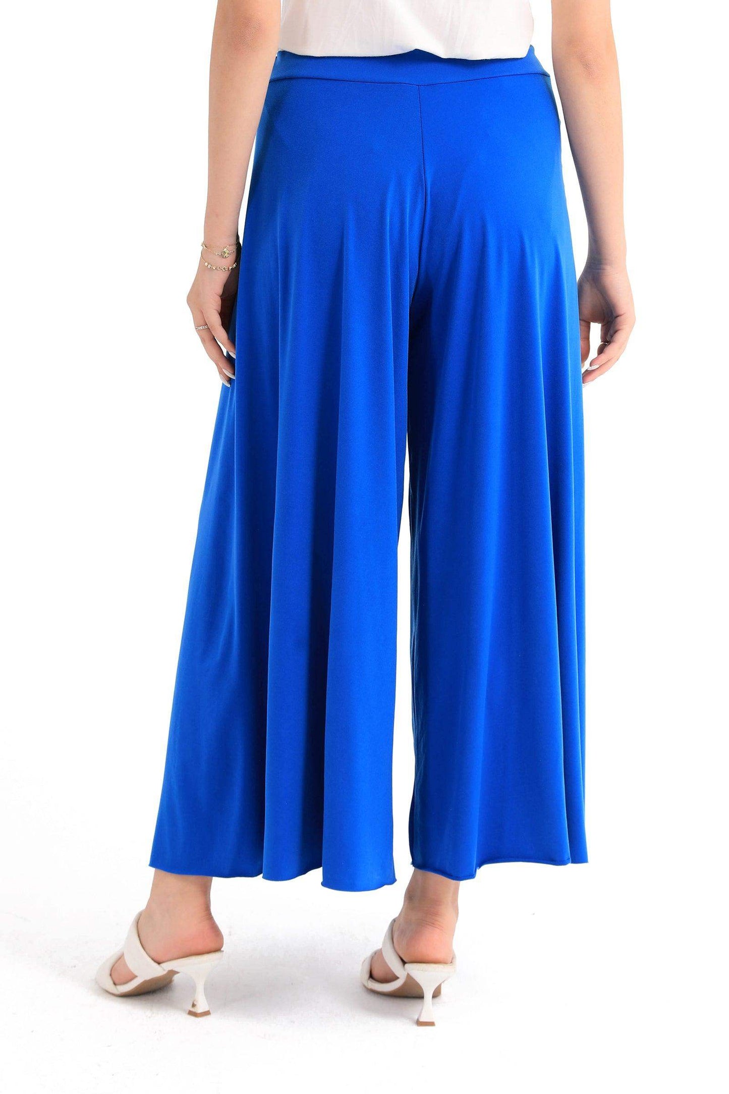 Ankle Length Wide Leg Pants - Carina - ÙƒØ§Ø±ÙŠÙ†Ø§