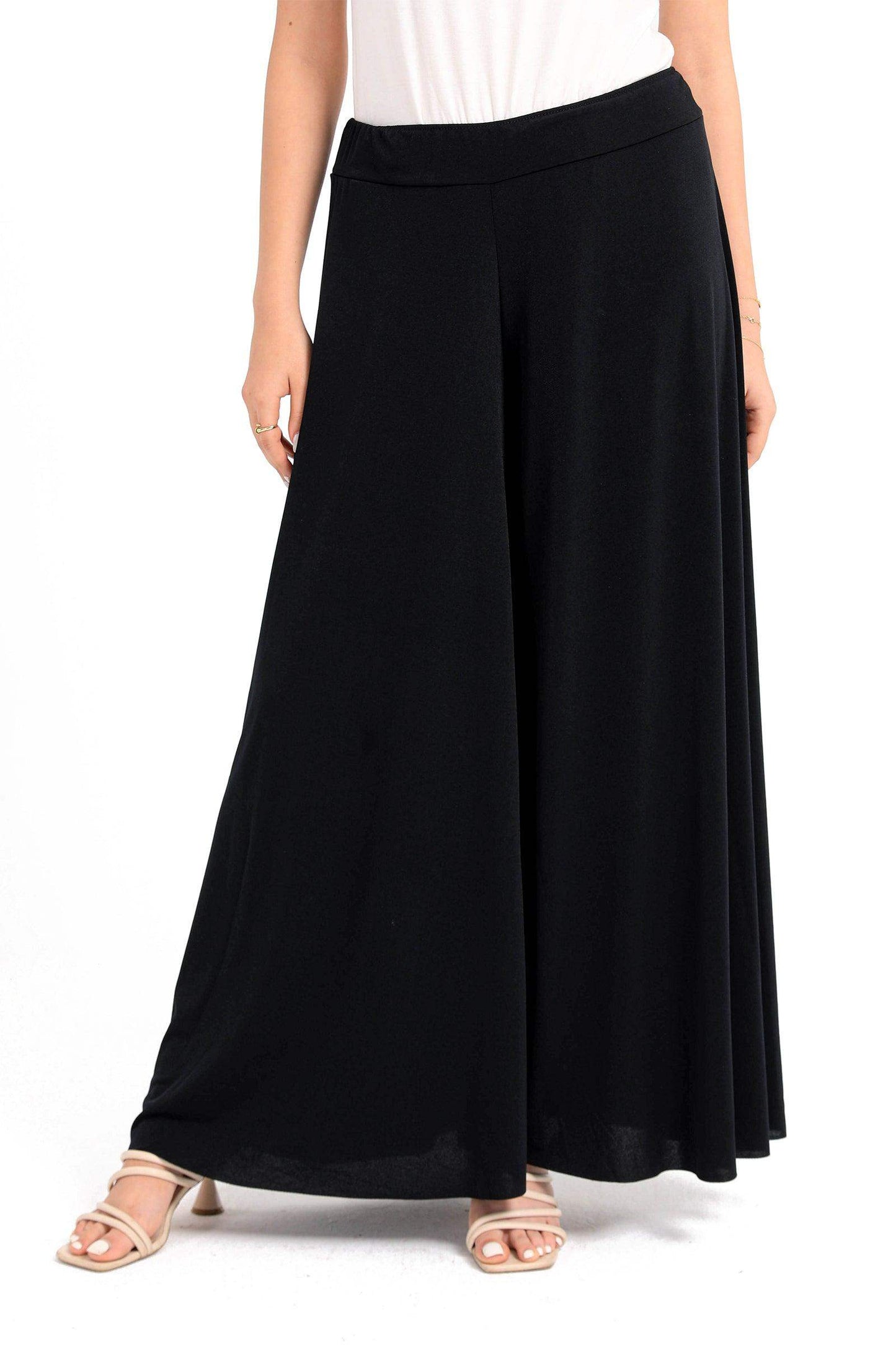 Ankle Length Wide Leg Pants - Carina - ÙƒØ§Ø±ÙŠÙ†Ø§