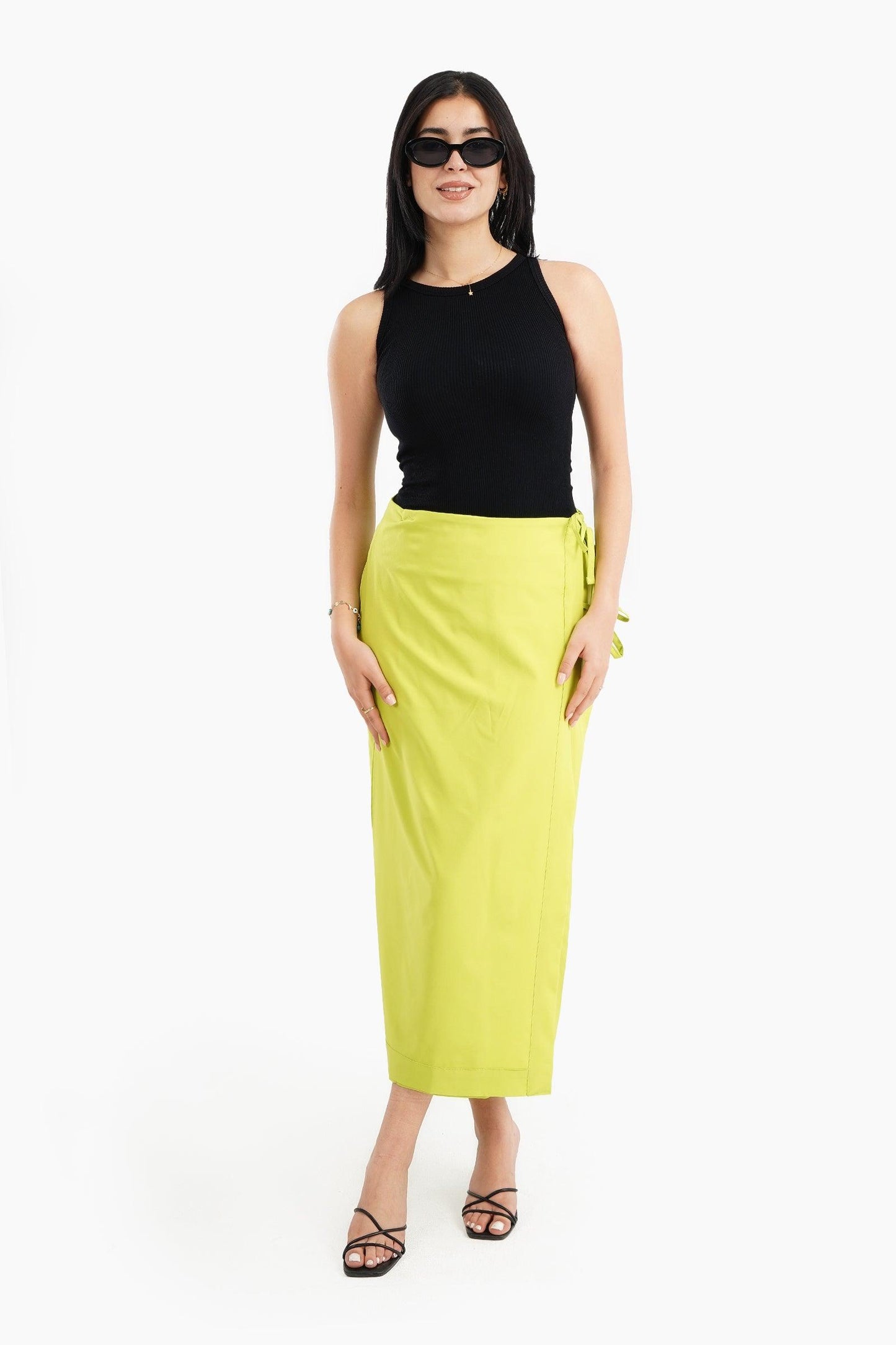 Ankle Length Wrap Skirt - Carina - ÙƒØ§Ø±ÙŠÙ†Ø§