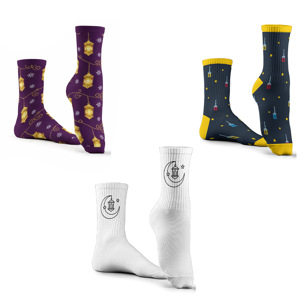 Royal Ramadan Socks Set Of 3