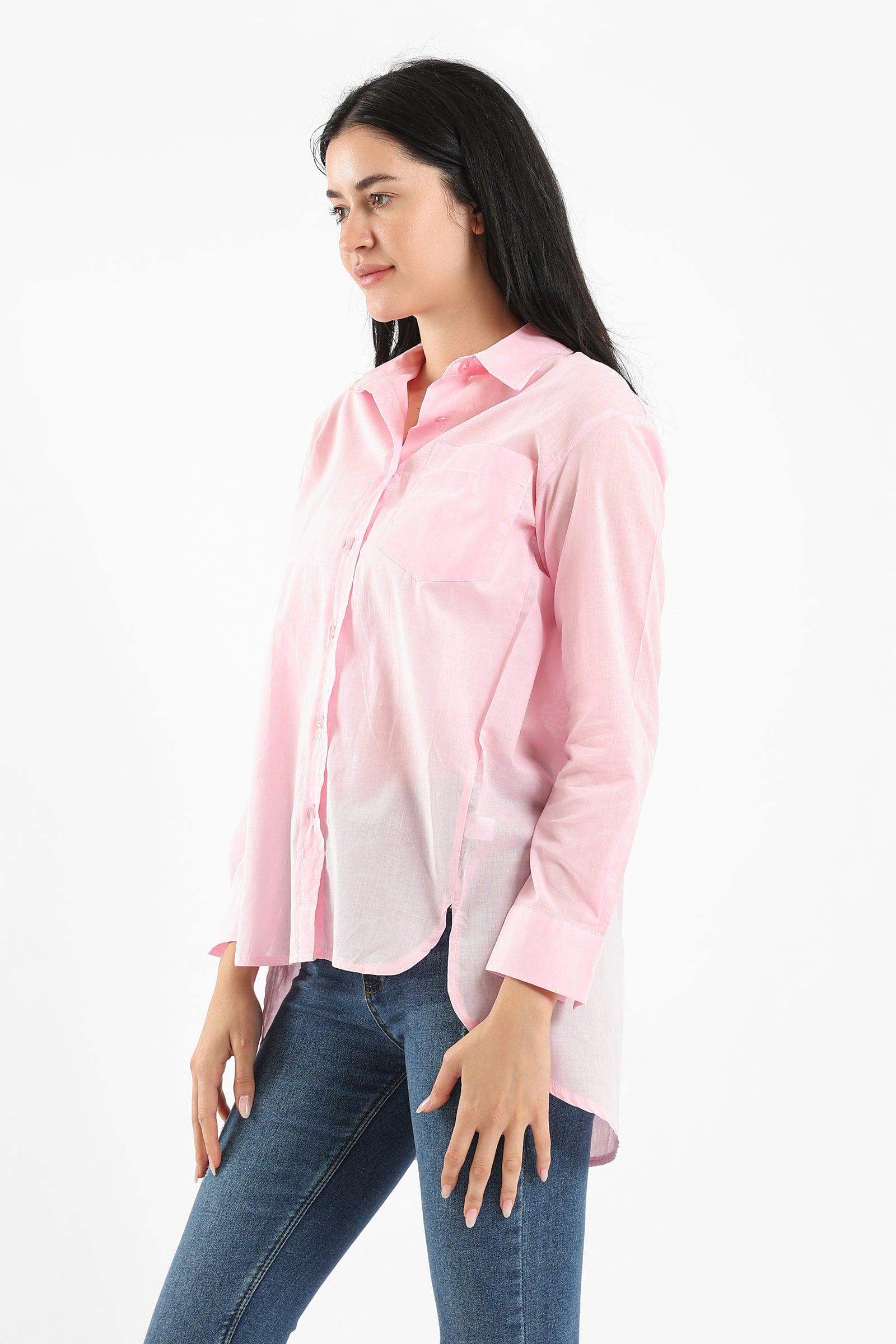 Asymmetrical Comfy Shirt - Carina - ÙƒØ§Ø±ÙŠÙ†Ø§