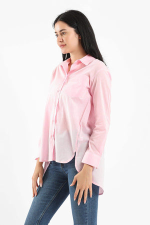 Asymmetrical Comfy Shirt - Carina - ÙƒØ§Ø±ÙŠÙ†Ø§