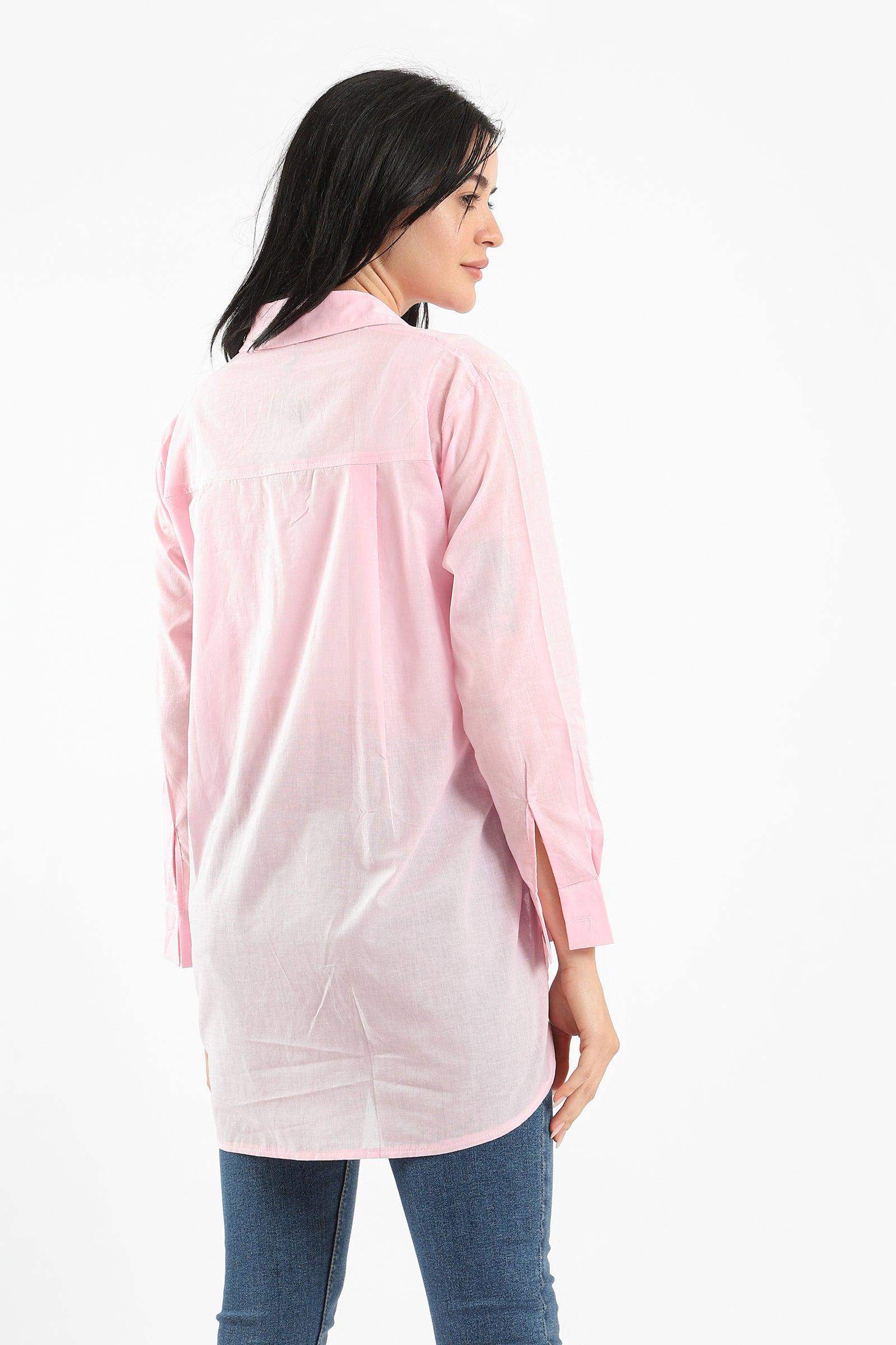 Asymmetrical Comfy Shirt - Carina - ÙƒØ§Ø±ÙŠÙ†Ø§
