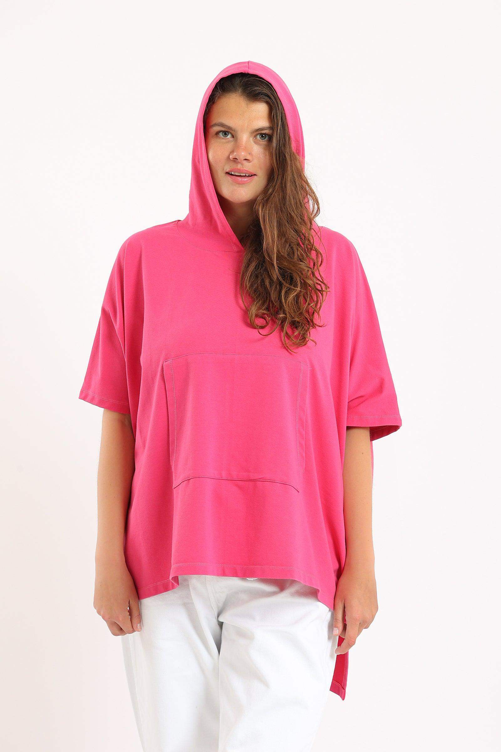 Asymmetrical Hooded Poncho - Carina - ÙƒØ§Ø±ÙŠÙ†Ø§