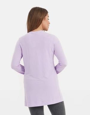 Asymmetrical Long Sleeve T-Shirt - Carina - ÙƒØ§Ø±ÙŠÙ†Ø§