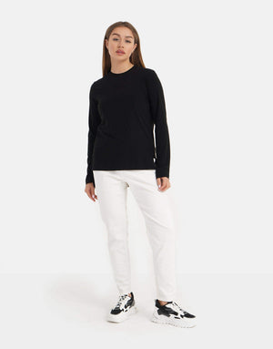 Asymmetrical Long Sleeve T-Shirt - Carina - ÙƒØ§Ø±ÙŠÙ†Ø§