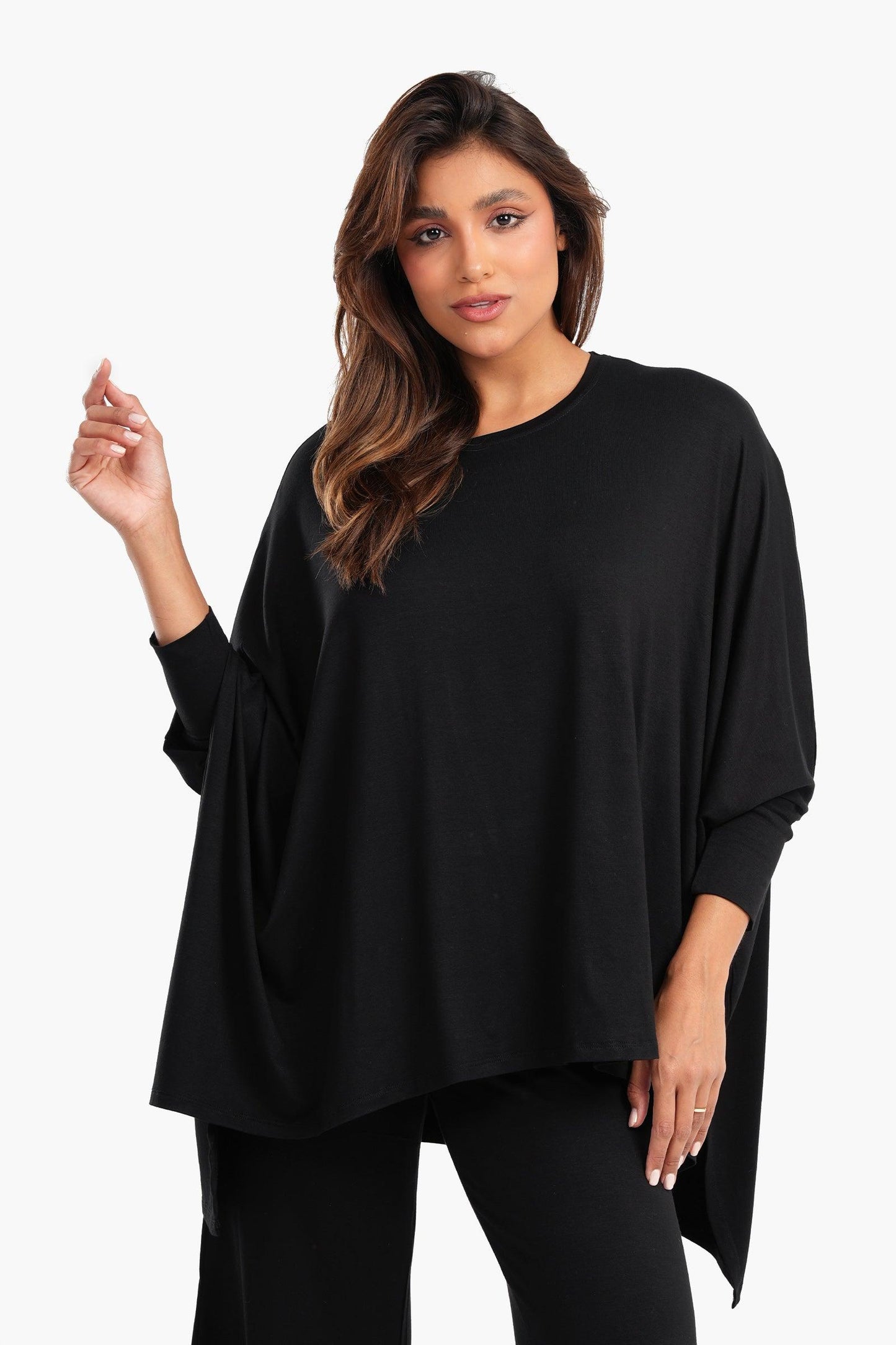 Asymmetrical Lounge Poncho - Carina - ÙƒØ§Ø±ÙŠÙ†Ø§