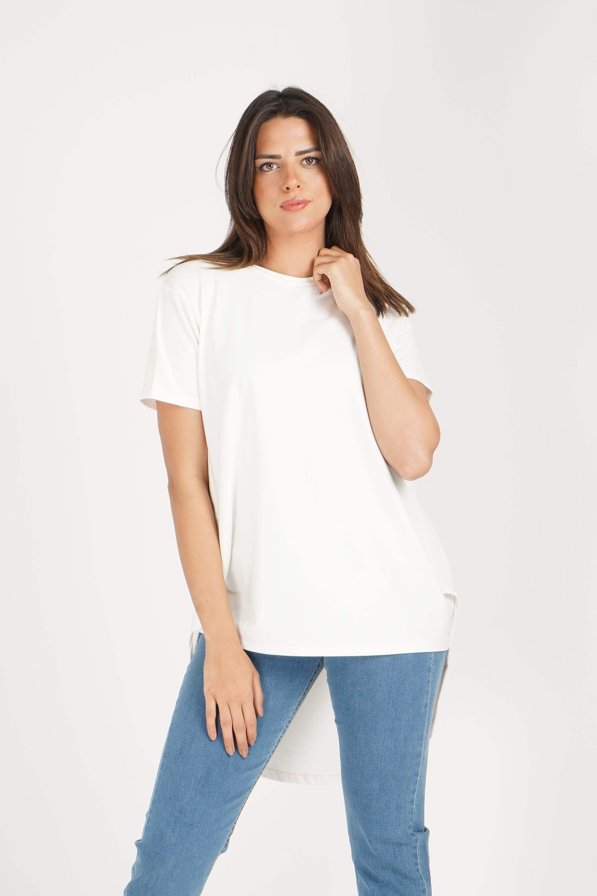 Asymmetrical T-Shirt - Carina - ÙƒØ§Ø±ÙŠÙ†Ø§