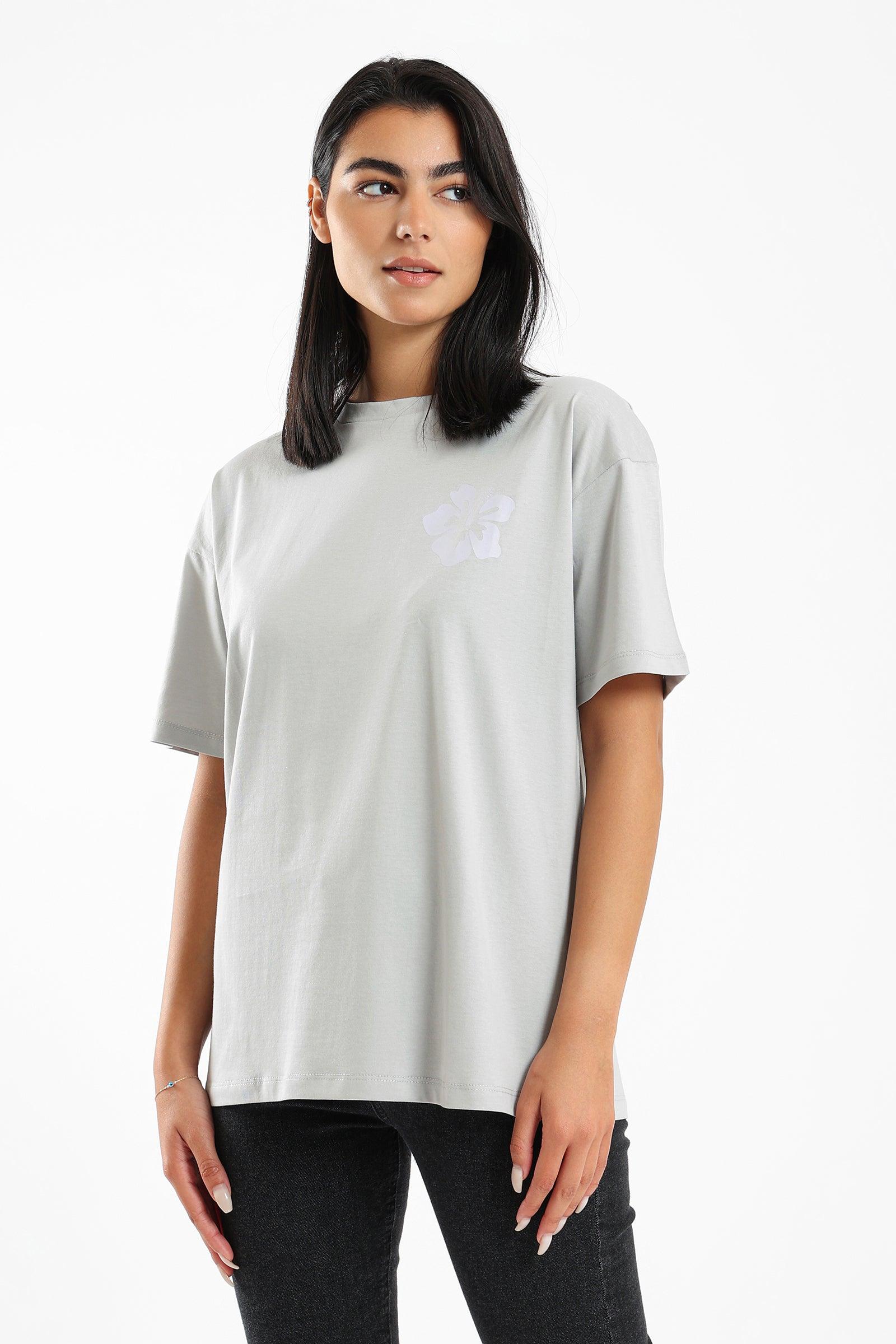Back Printed T-shirt - Clue Wear