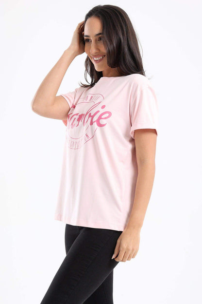 Barbie Printed Lounge T-Shirt - Carina - ÙƒØ§Ø±ÙŠÙ†Ø§