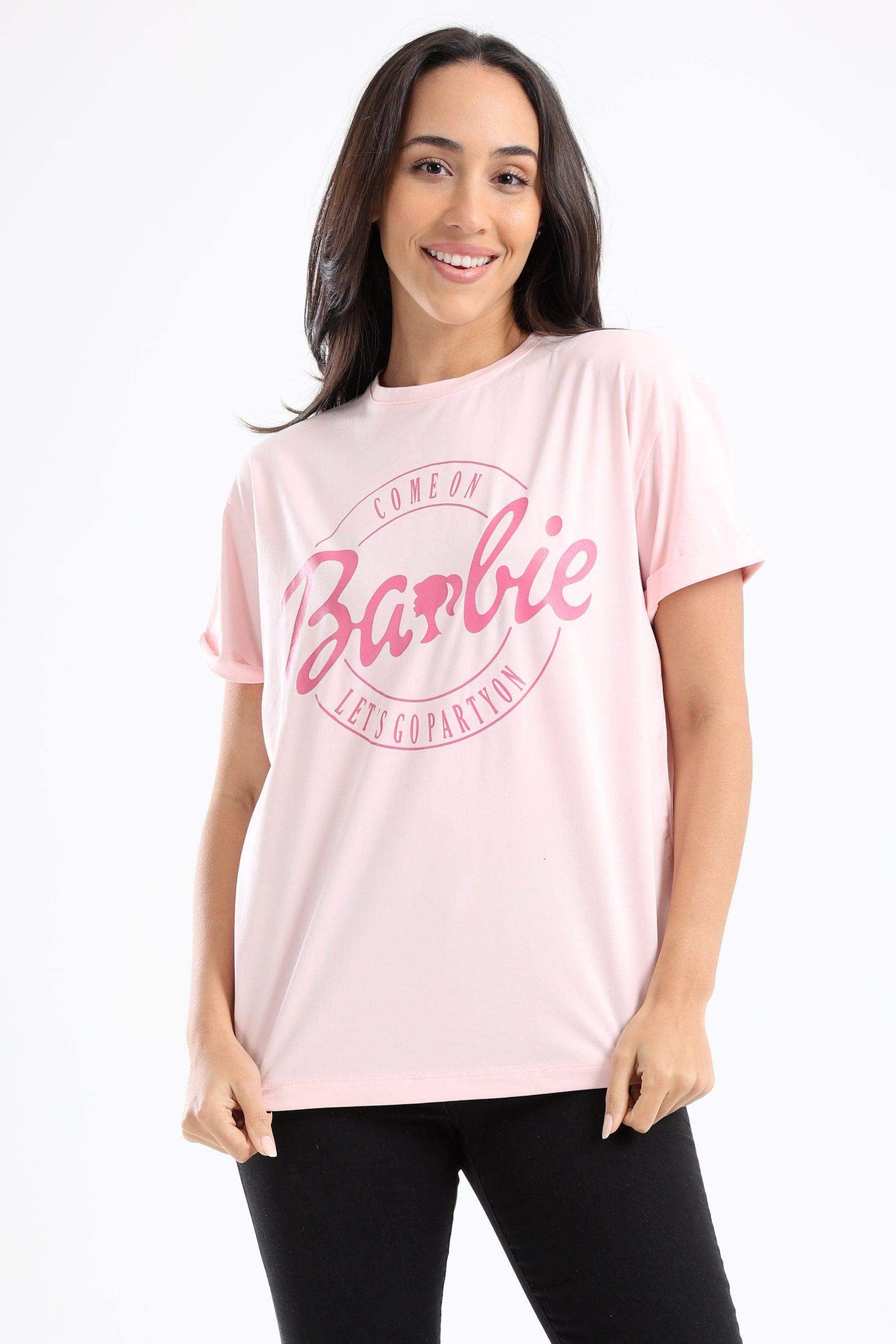 Barbie Printed Lounge T-Shirt - Carina - ÙƒØ§Ø±ÙŠÙ†Ø§