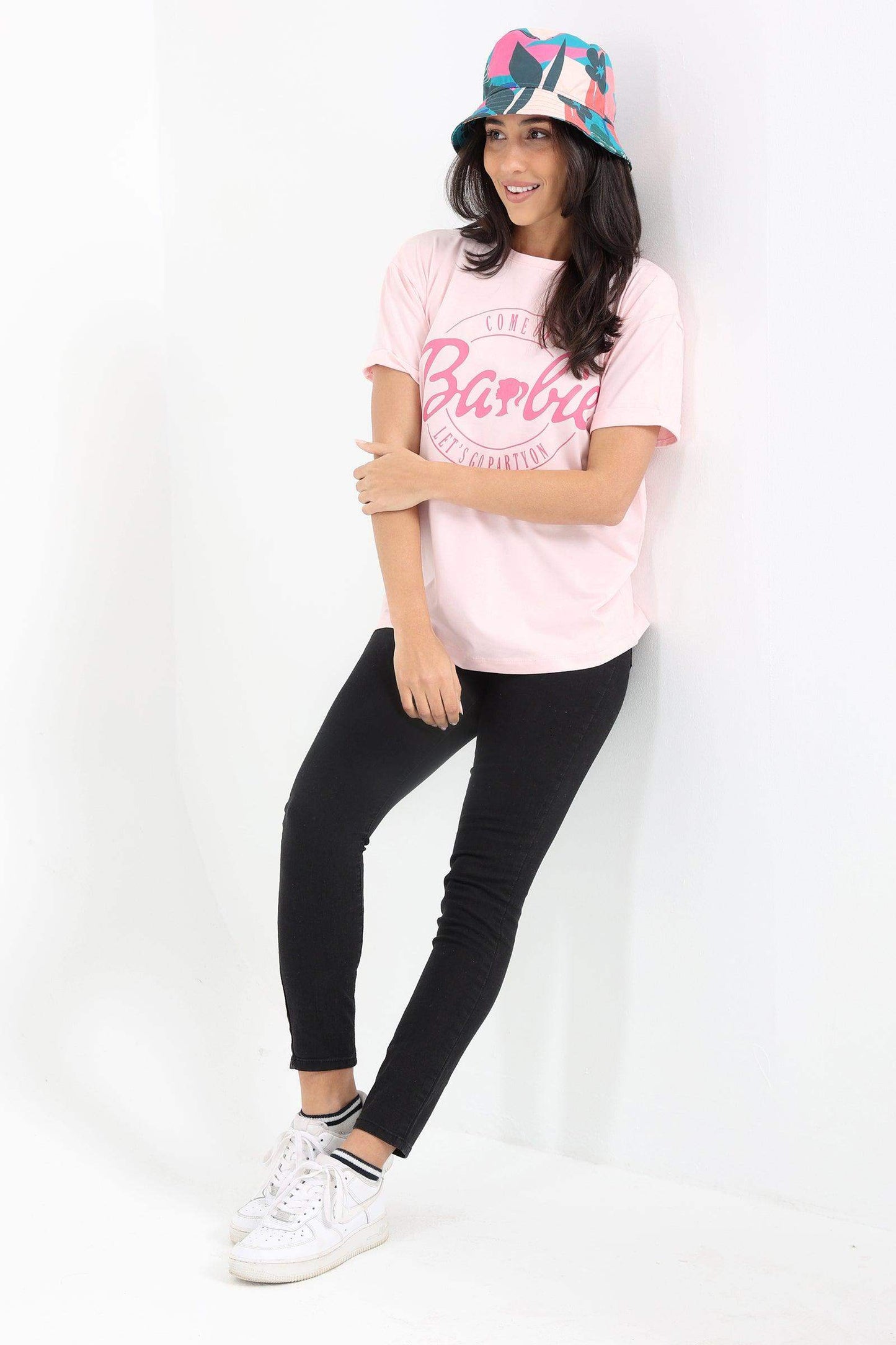 Barbie Printed Lounge T-Shirt - Carina - ÙƒØ§Ø±ÙŠÙ†Ø§