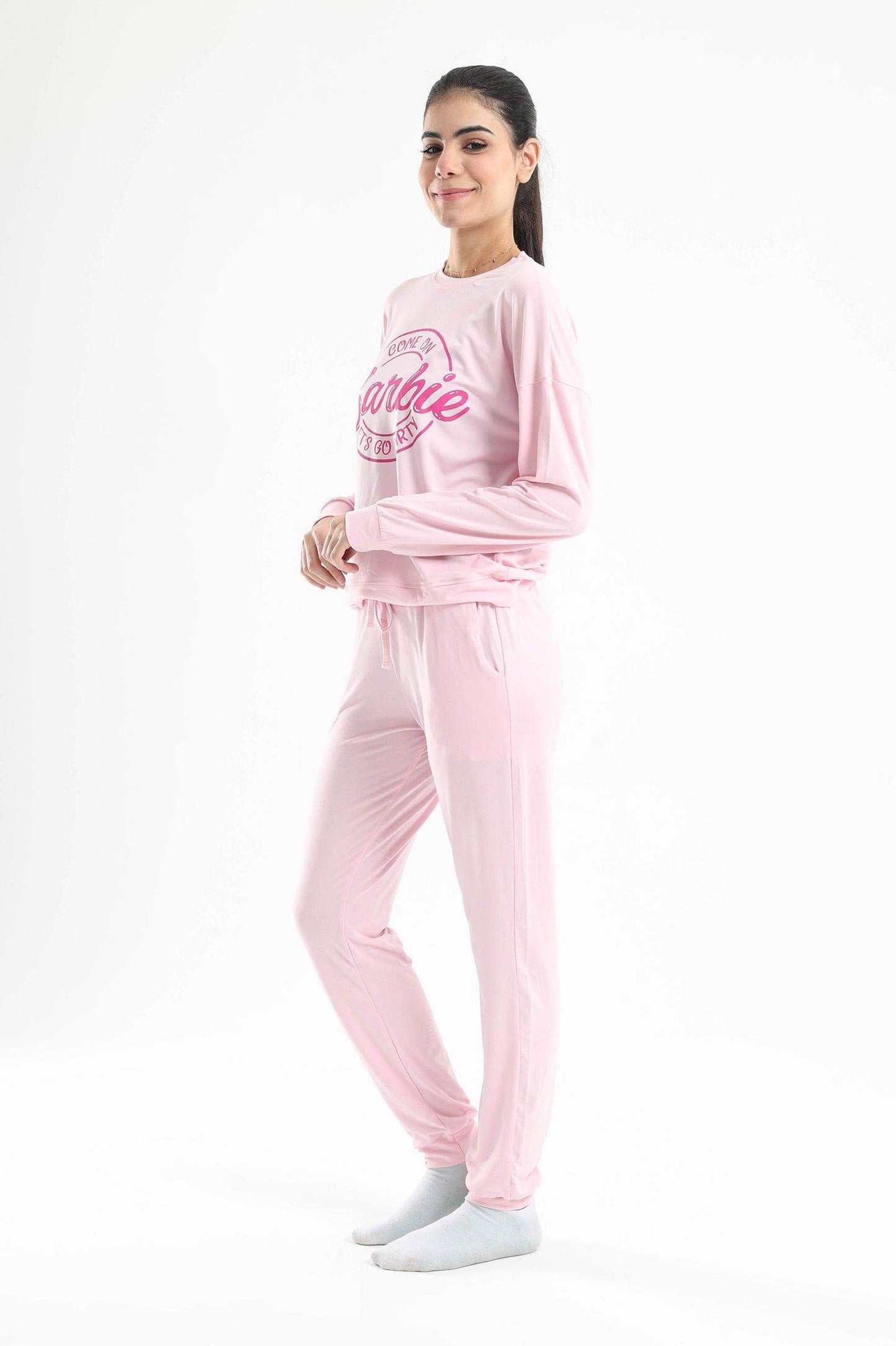 Barbie Printed Pyjama Set - Carina - ÙƒØ§Ø±ÙŠÙ†Ø§