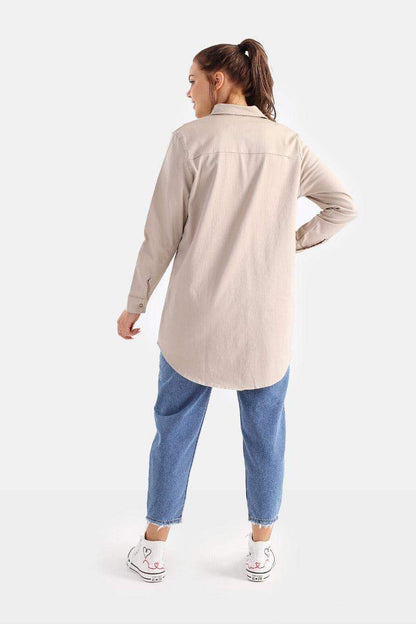 Basic Cotton Shirt - Carina - ÙƒØ§Ø±ÙŠÙ†Ø§