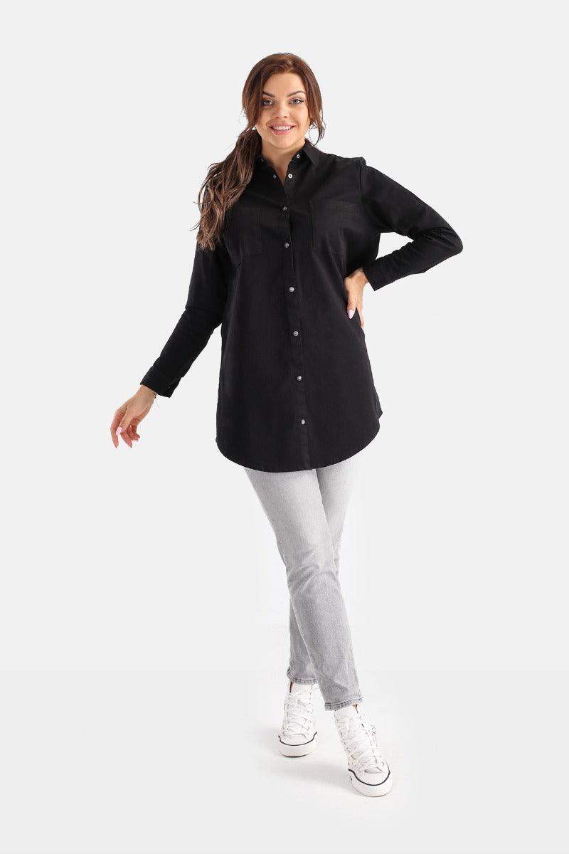 Basic Cotton Shirt - Carina - ÙƒØ§Ø±ÙŠÙ†Ø§