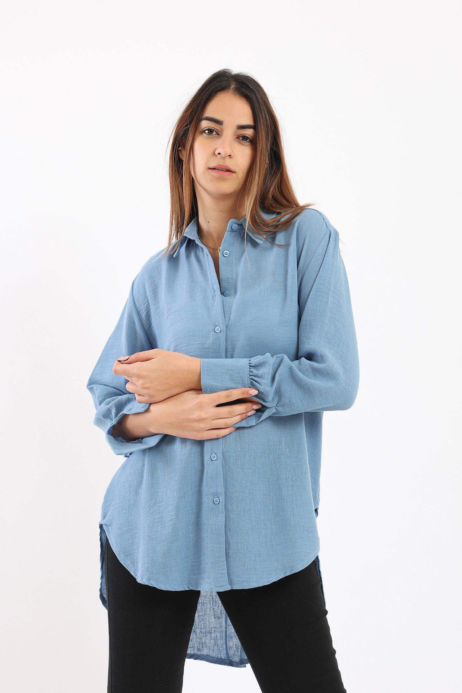 Basic High Low Shirt - Carina - ÙƒØ§Ø±ÙŠÙ†Ø§